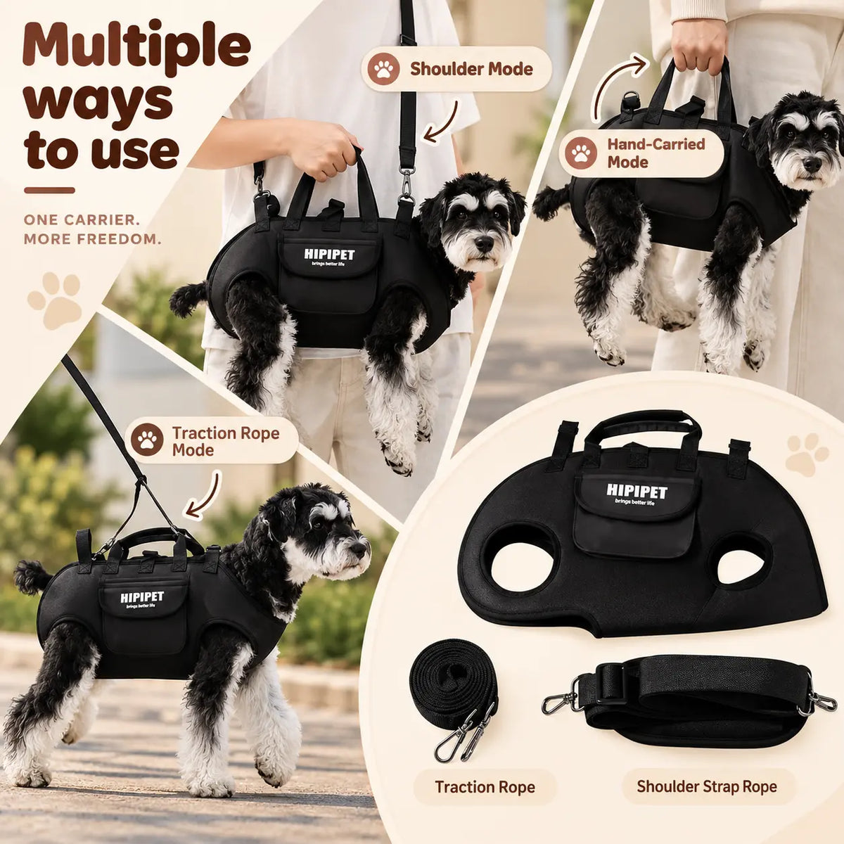 The Paw Company Dog/Cat Carrier