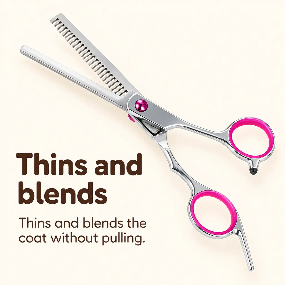 Home Grooming Scissors Kit + FREE Groomer's Handbook