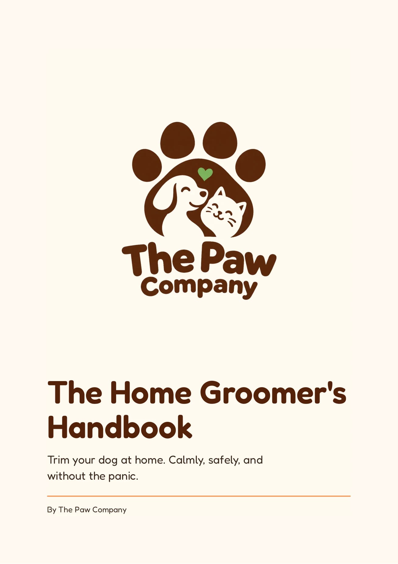 The Home Groomer's Handbook preview page 1
